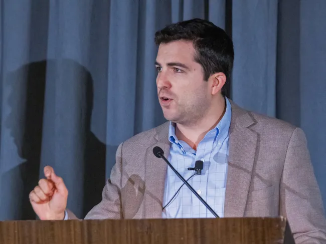 Patrick Newman at the 2024 Supporters Summit